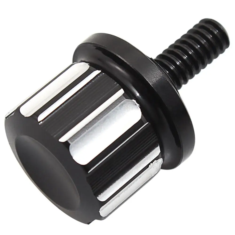 Seat Bolt Tab Screw Mount Knob Cover For Harley Sportster Dyna Touring Ultra Fatboy Road King Softail Softail FLHR FLHX