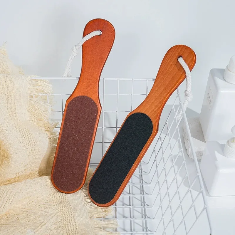 product chinese factory foot file wood foot file  pedicure tool nickel foot file callus remover-5