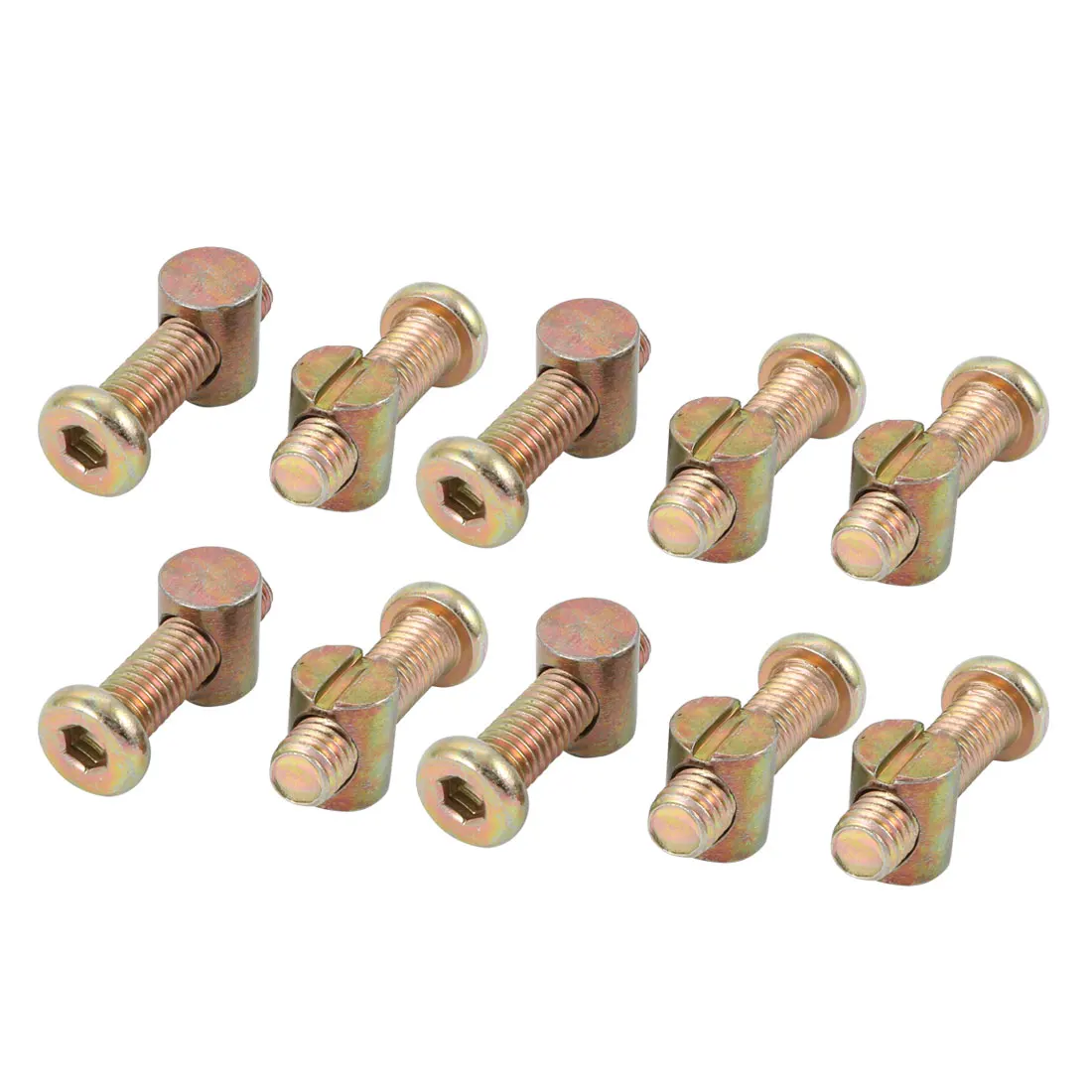 Bed Bolt And Cross Dowe Barrel Nut Beds Cots Connector Furniture Cam