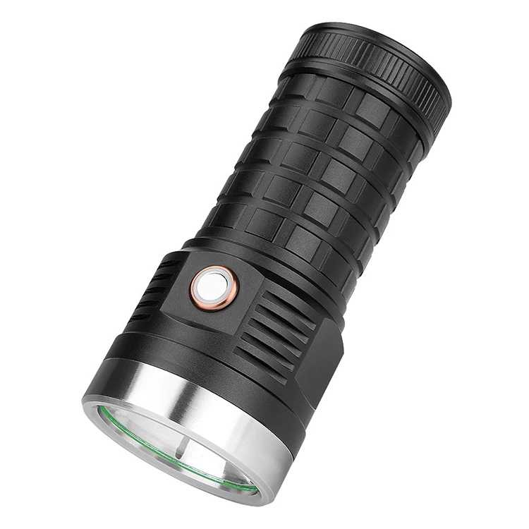 8000MAH IP65 20W Cheap Recharge Led High Power Led Outdoor Torch 18650 Flashlights