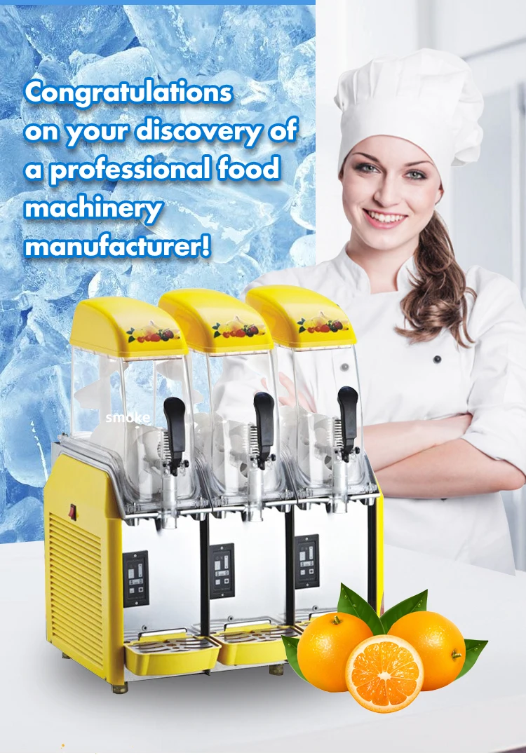 Commercial Ice Slush Machine Margarita Frozen Drink Slush Smoothie