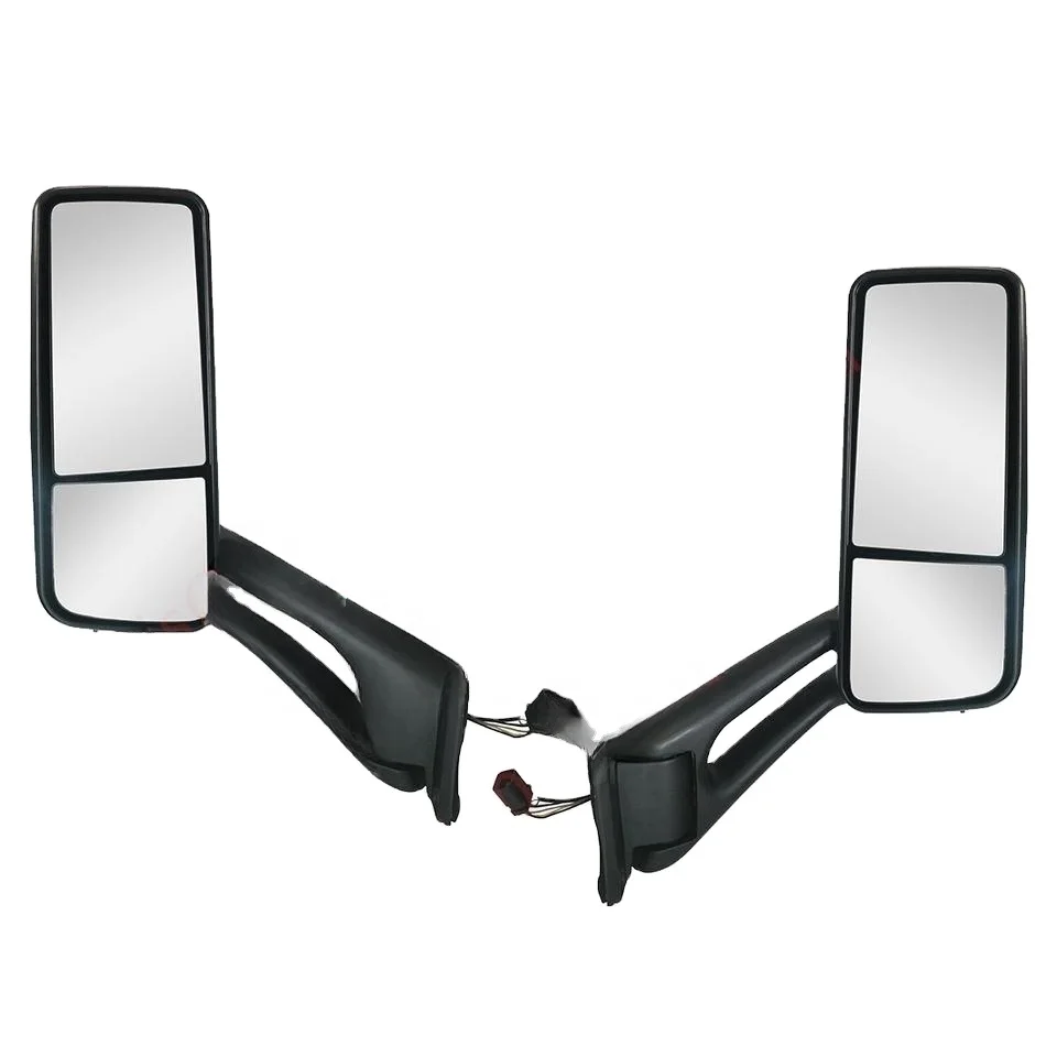 Black Color Assembly Door Mirror Lh Driver Side Fit For 579 Truck 