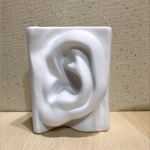 当代现代艺术设计艺术雕塑五官鼻眼嘴耳朵雕塑装饰 - buy modern art