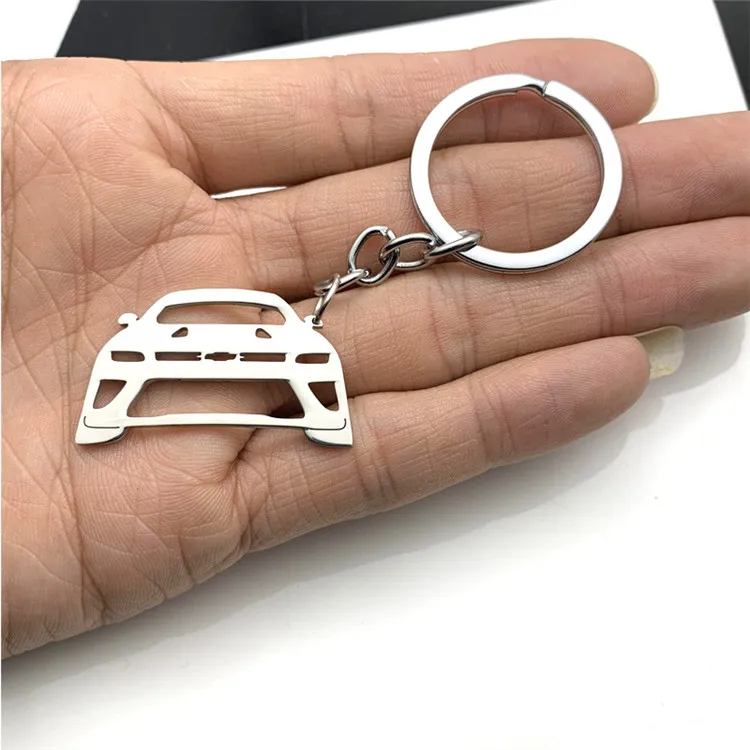Porte-clés Voiture Styling Accessoires Marque Auto Acier Inoxydable Logo 3D 