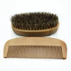 5Pieces OEM Custom Afro Men Barber Beard Grooming Kit of Brush And Comb
