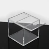 Square Small Clear 5mm Acrylic Display Sliding Lid Box
