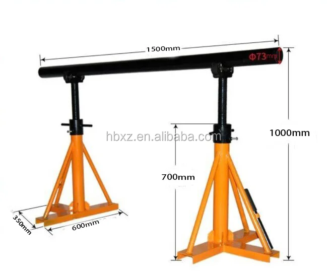 3t Cable Drum Stand Price 15t Heavy Hydraulic Adjustable Cable Stand