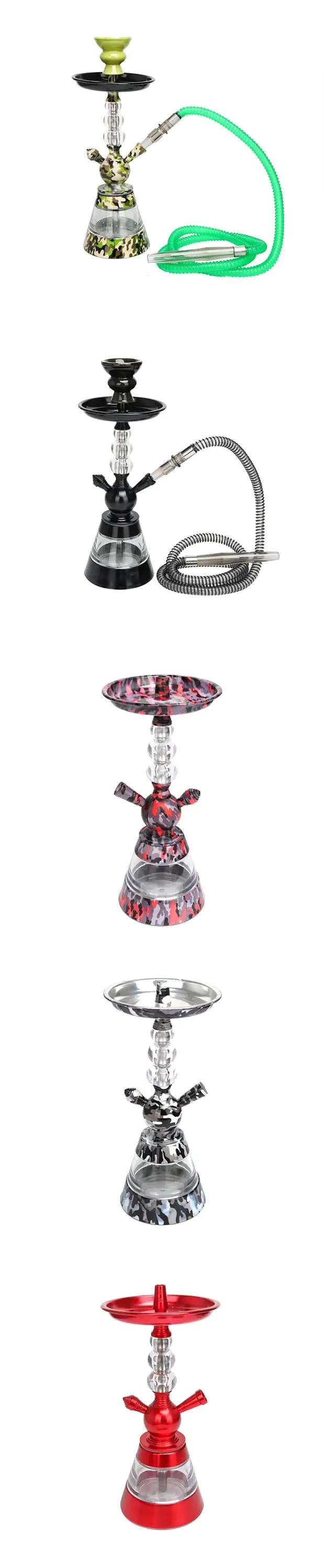 Wholesale Hubbly Bubbly Hookah Stainless Steel Sheesha Aluminium Chicha Edelstahl Shisha Hookah