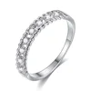 Valentine's day gift hot selling micro - twist braid couple ring Korean simplified winding ring