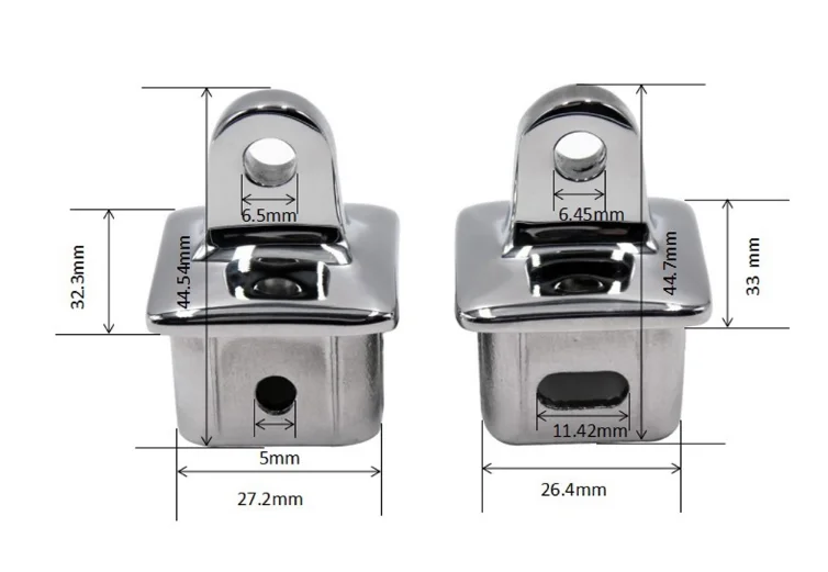 Bimini Tops Hardware In Marin Hardware Square 316 Stainless Top Cap For