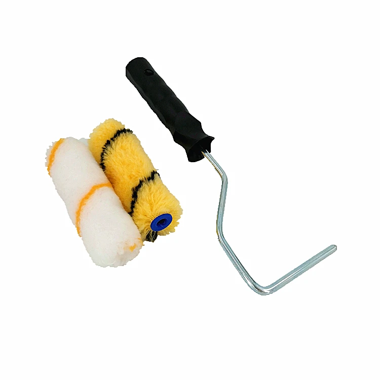 4 inch paint tools MINI roller frame with MINI polyester roller covers