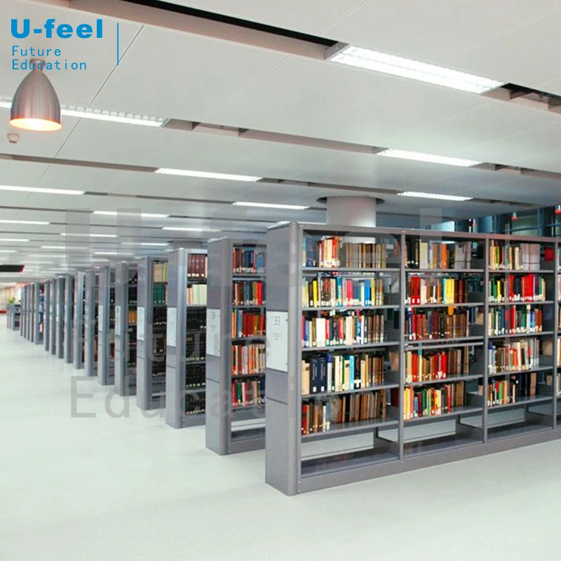 
U-Feel school library design solution university furniture project Desheng School Project 