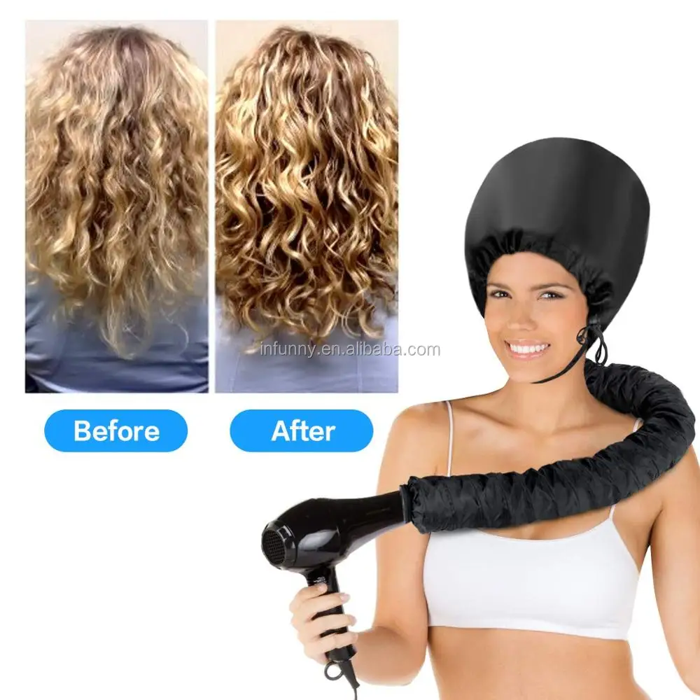 Infunny Portable Soft Bonnet Hair Dryer Cap Bonnet Hood Hair Dryer  Attachment Speed Up The Drying Time At Home For Women - Buy Bonnet Hood Hair  Dryer Attachment For Girls,Adjustable Extra Large