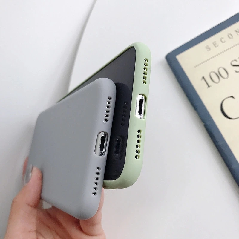 2021 Factory Wholesale Cheap Color TPU Solf  Mobile Phone Case  For IPhone 12 Mini Pro Max