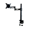 LCD512S Aluminum adjustable flexible single LCD monitor arm desktop mount fOR 13-27" Led Monitor