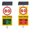 China Variable Measuring Powered Warning Board Traffic Limit Signs Display Led Solar Radar Speed Sign