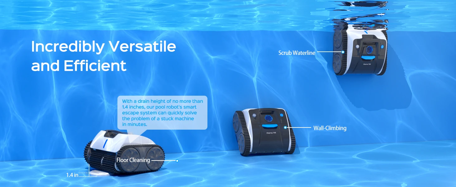 WYBOT C1 Cordless Robotic Pool Cleaner