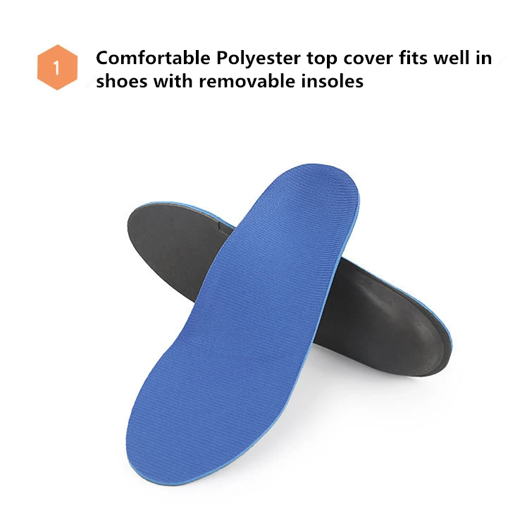 Hot Sale Plantar Fasciitis Feet Insoles Arch Supports Orthotics Inserts