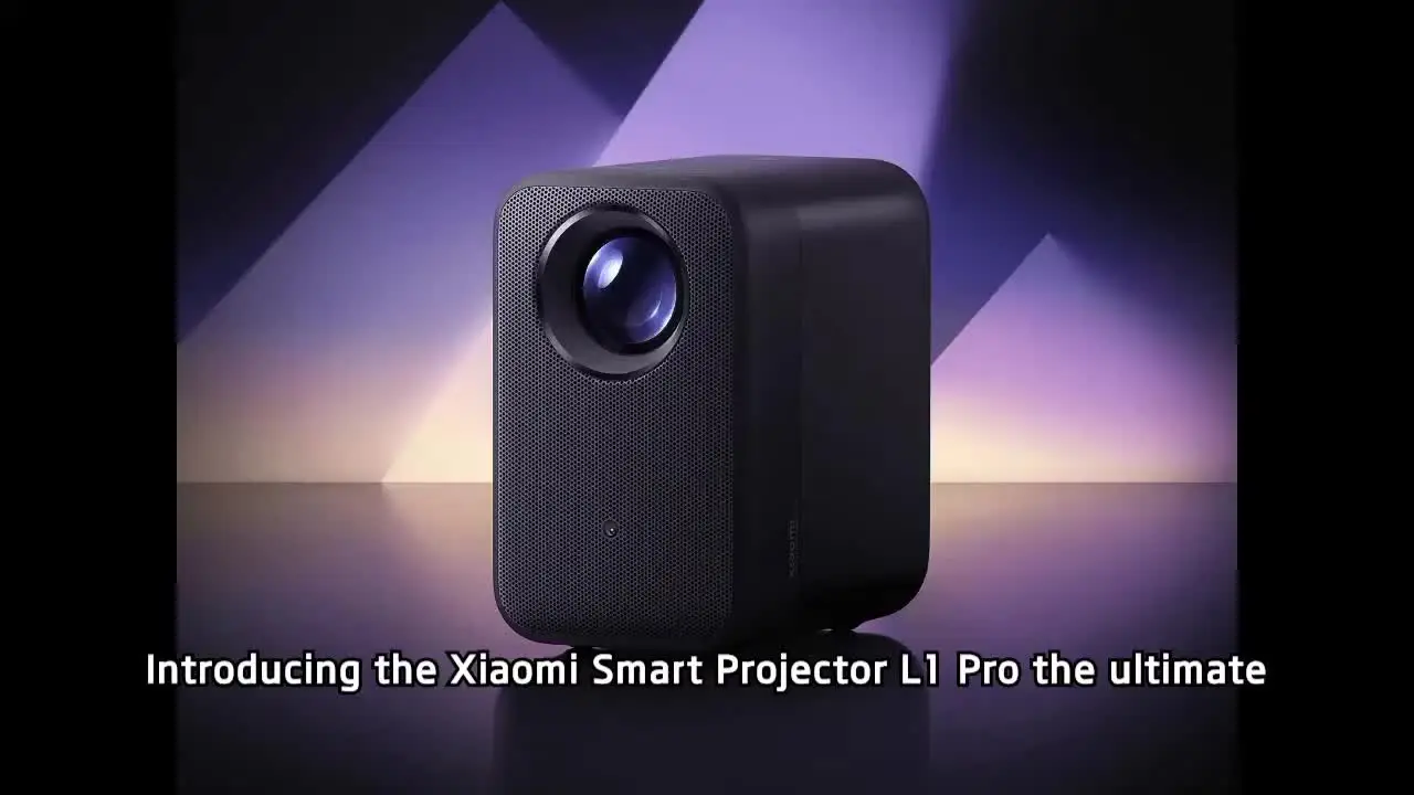 Xiaomi L1 Pro Smart 4K Projector - Portable & Wi-Fi Enabled