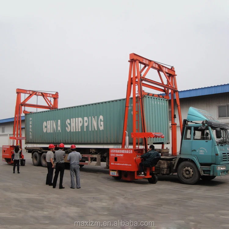 Tower Gantry Container Crane Machine 40 Ton Wecan Jd400 Cranes For Sale ...