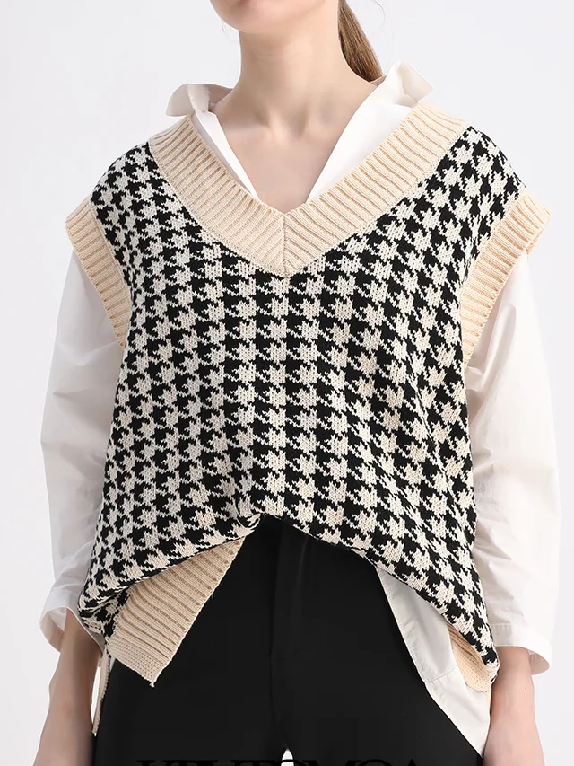 women's pullover sweater vest