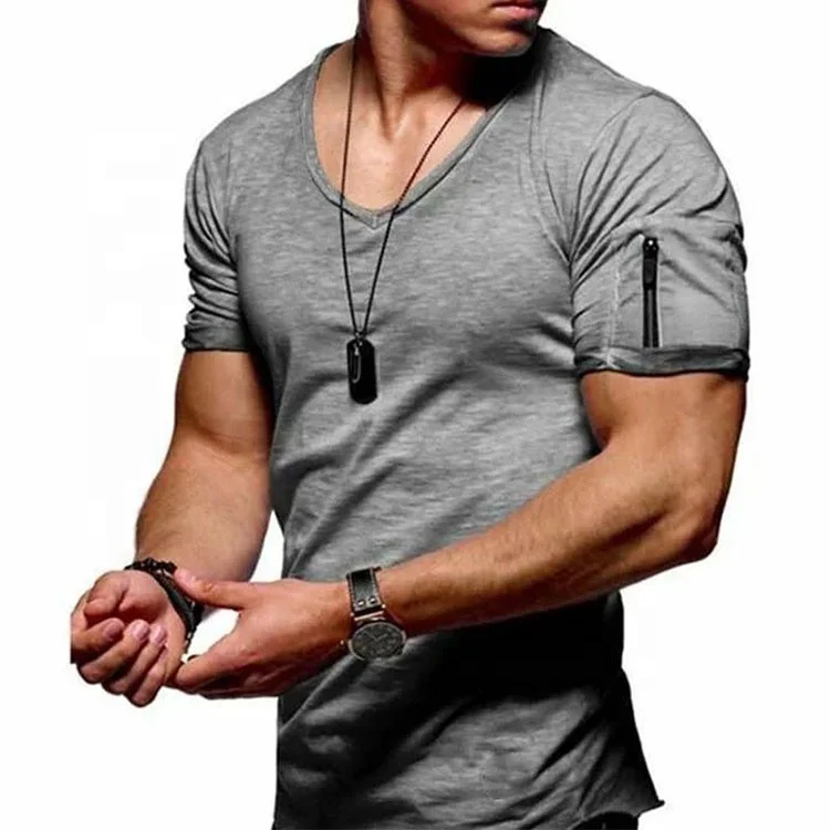 Wholesale Men Muscle Fit T Shirts Bulk Custom Fitness Men Tshirt - Buy ...