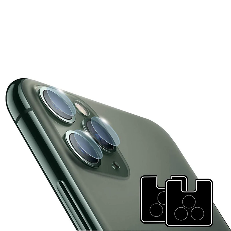 PET Flexible High Definition Anti-Scratch Mobile Phone Camera Lens Protector for iPhone 11 Pro and 11 Pro Max
