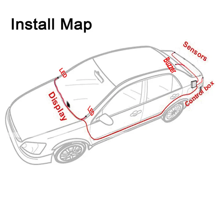 Automotive Radar 77ghz Blind Spot Detection System Car Driving Assist
