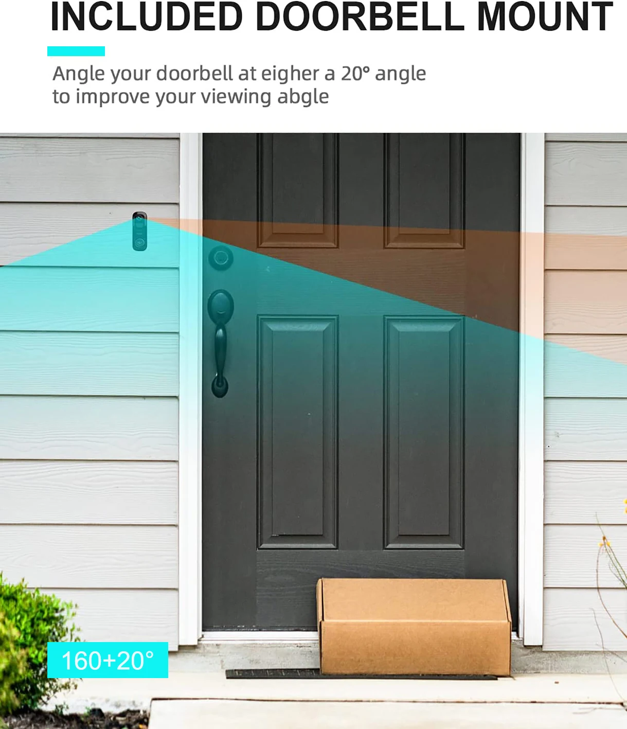 Newest 2k High Resolution Ai Function Wifi Doorbell Camera Wireless