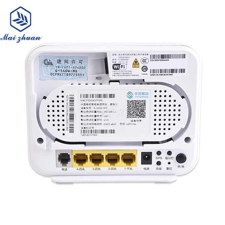 Nokia Gpon Onu Ont G140wmd 4 Anschlüsse