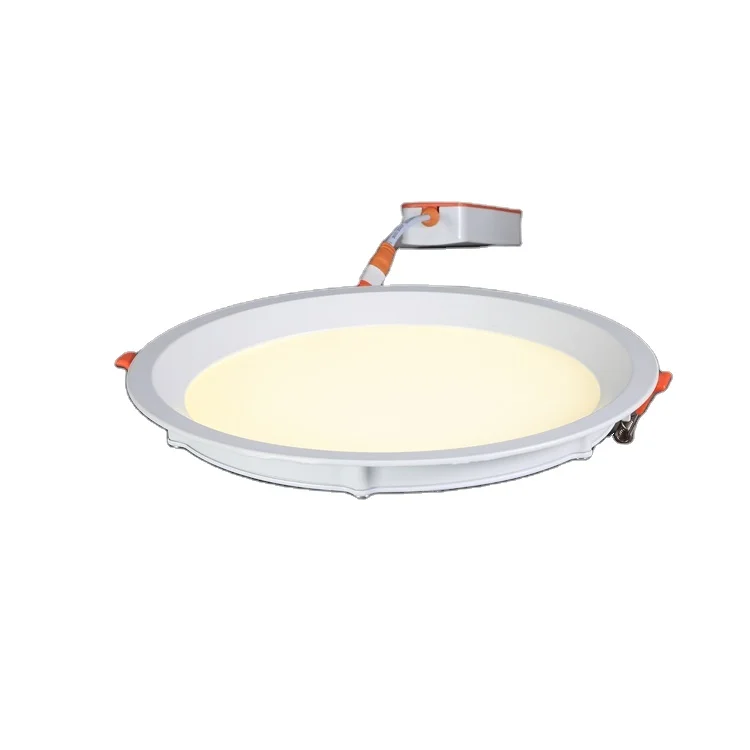 10W  Ultra-thin anti-glare ceiling panel light isolated driver PF0.9
