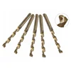 19pcs HSS twist drills bit set in metal box with window
