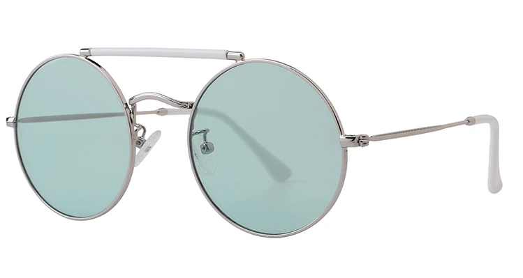 2020 Modern Design Round Women Metal Outdoor Sunglasses