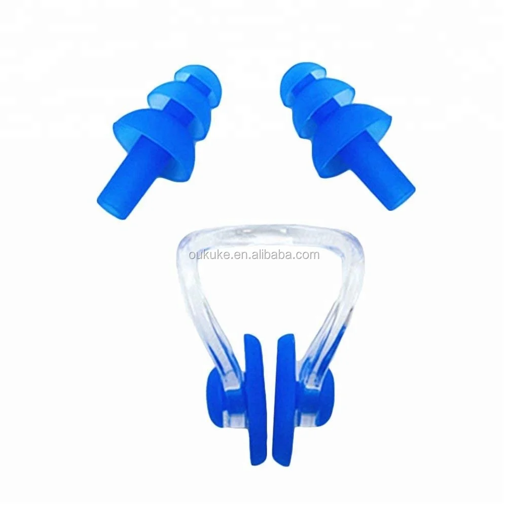 Soft Swimming Diving Snorkeling Nose Clip And Earplug Buy Swim Nose