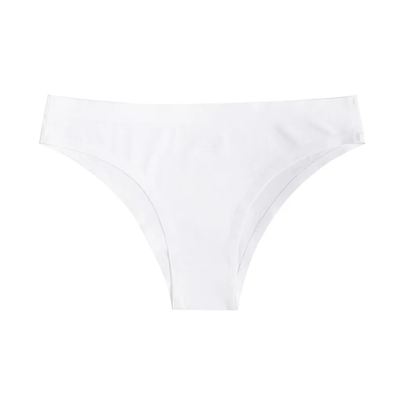 Nude Satin Nylon Seamless Cheeky Thong Women Underwear Panty - Buy ...