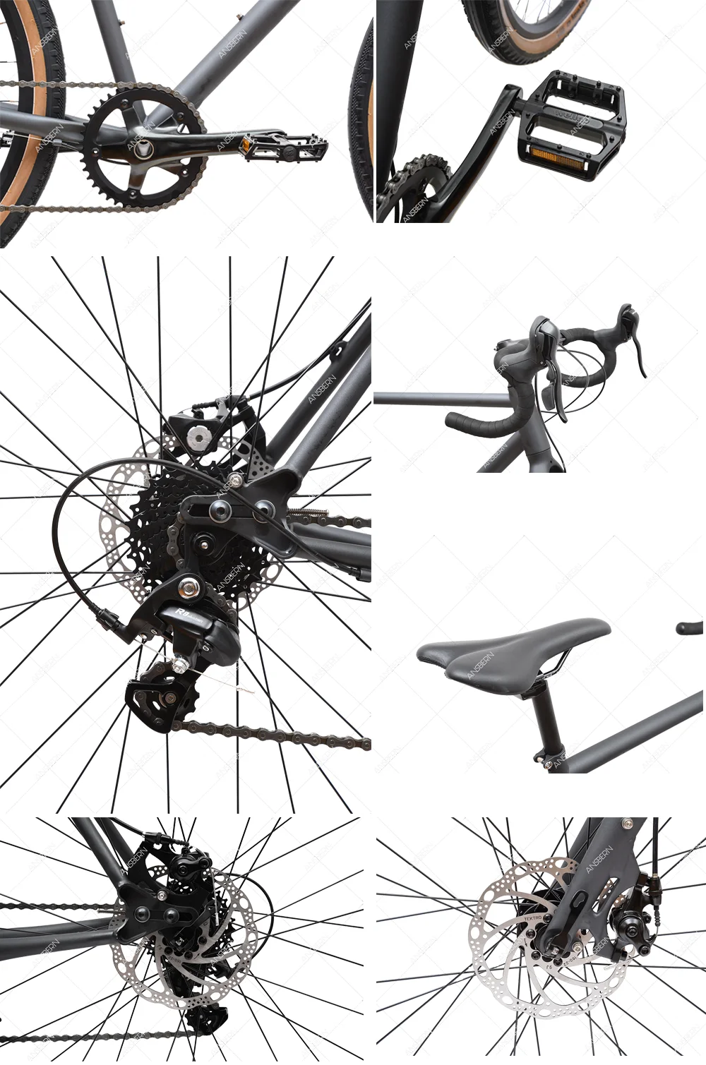 650b 4130 Chromoly Frame Raiser Handleabr 8 Speed Gravel Bicycle Buy