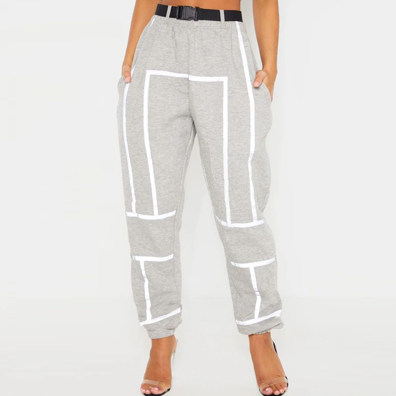 reflective womens joggers