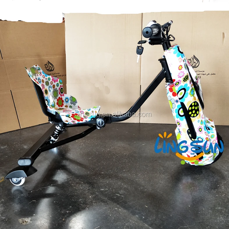 Drift triciclo eletrico infantil para crianças 120W