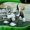 Custom Factory hongyi Inflatable Wolf Model Inflatable Riding On Cartoon Husky Toy