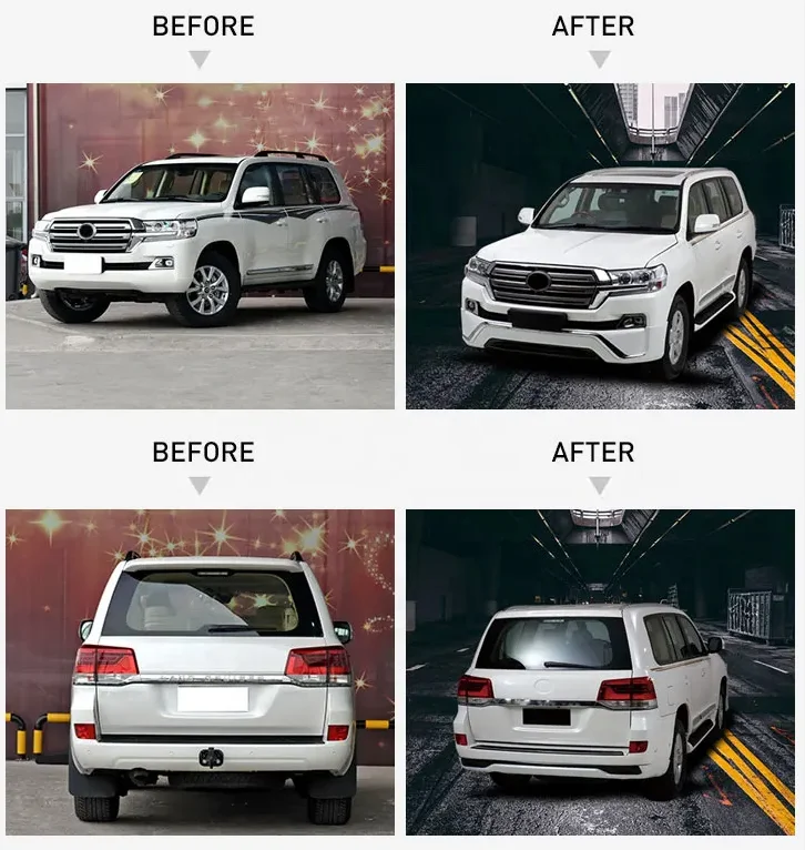 Tkzcrst Lc200 Accessories Exterior Tuning Parts Bumper Lip For 2016on