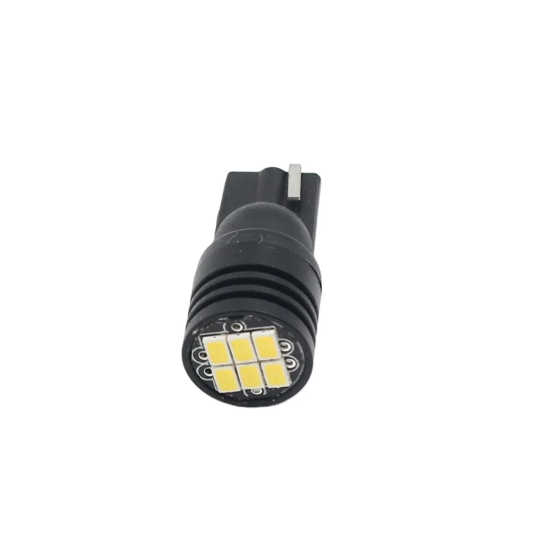 Led T10 canbus 6SMD 3020 led light for car interior light T10 canbus 210LM led bulb 12V with white auto head lights t10 led lamp