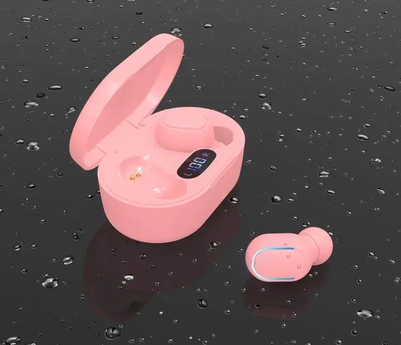 2020 New Trends Candy Color TWS True Wireless Earbuds Smart Touch Control Wireless Earphone with LCD Display - ANKUX.COM