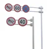 Traffic warning sign railway message road signs speed sign