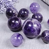 Natural Indian Loose Magic Amethyst Gemstone Beads and Dream Amethyst Stone Sphere