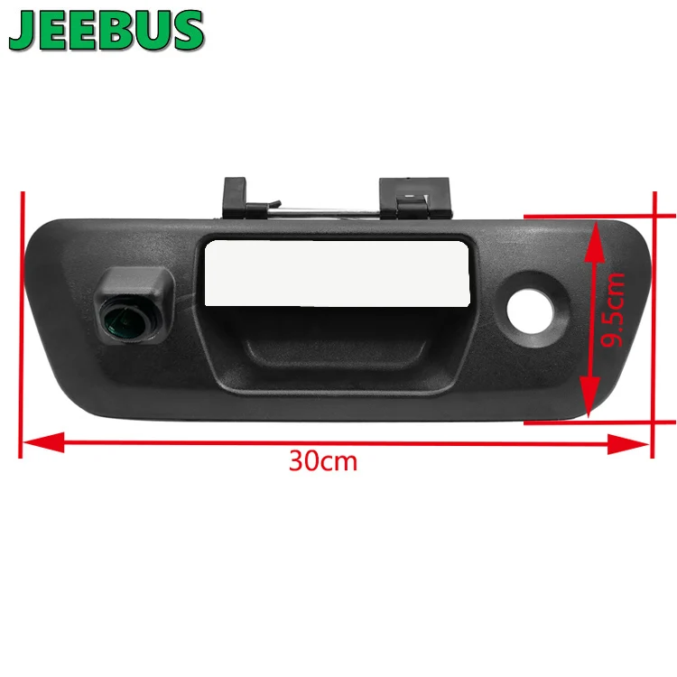 IP67 HD Night Vision Reverse Rear View Tailgate Handle Camera with Guideline Replacement for Nissan Navara NP300