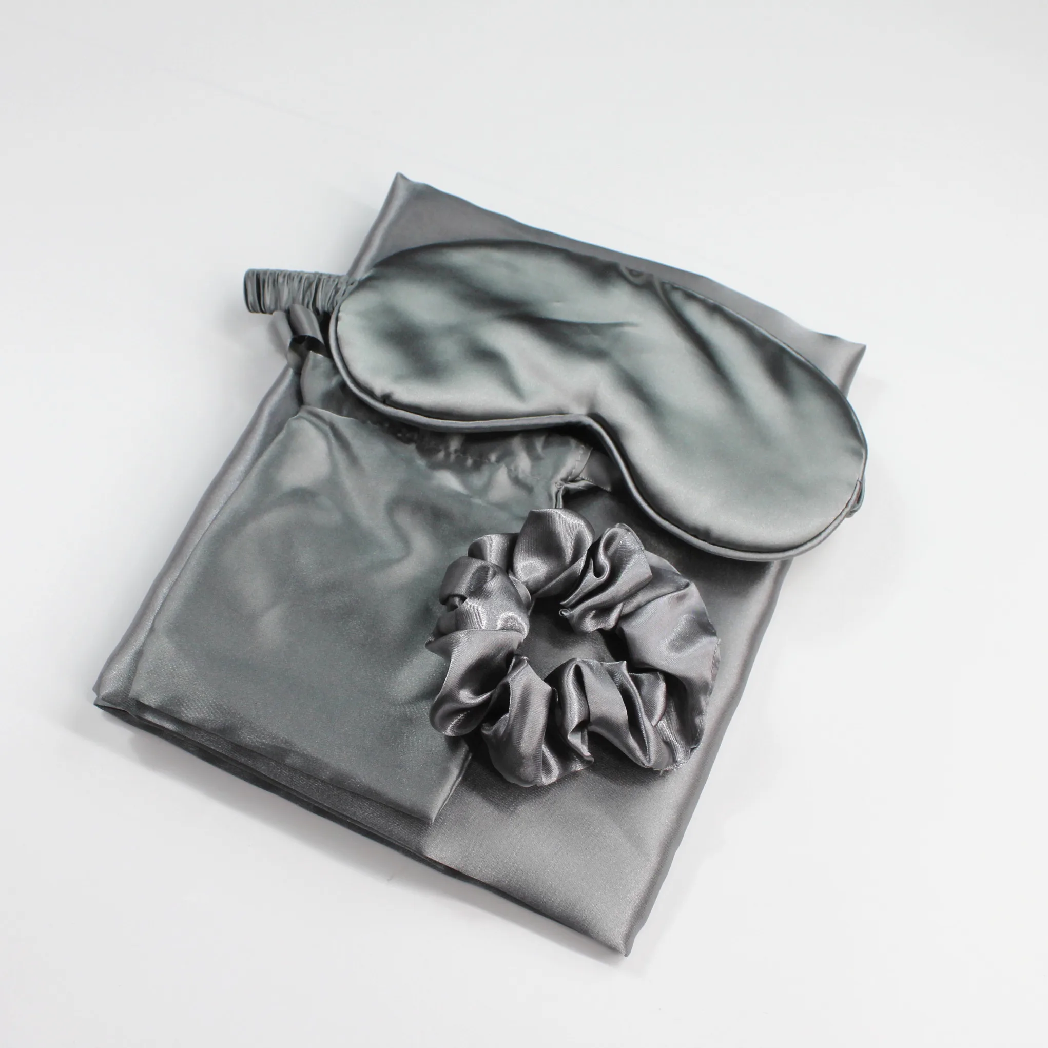 Easetrip Silk Pillow Eye Mask Set Silk Eyemask Custom Satin Sleepmask