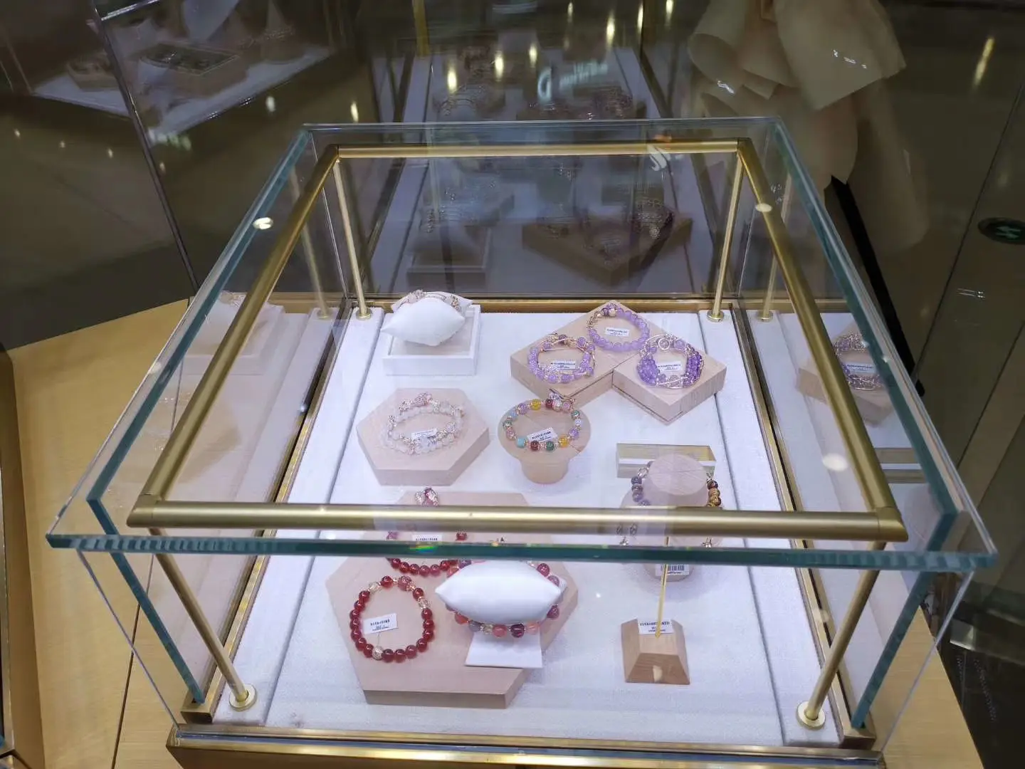 Rotary Round Jewelry Showcase Lighting Led Display Case Lighting Buy