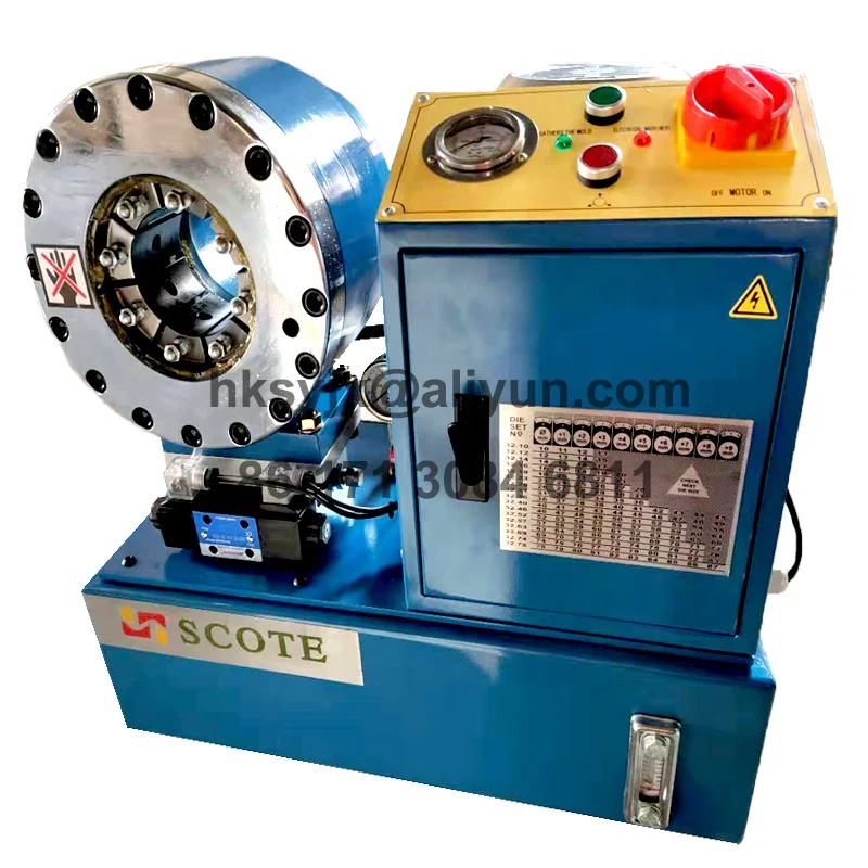 Dx68 Dx69 Hydraulic Hose Crimping Machine For Sale 1/4 Rubber Product Making Hose Pressing Crimp