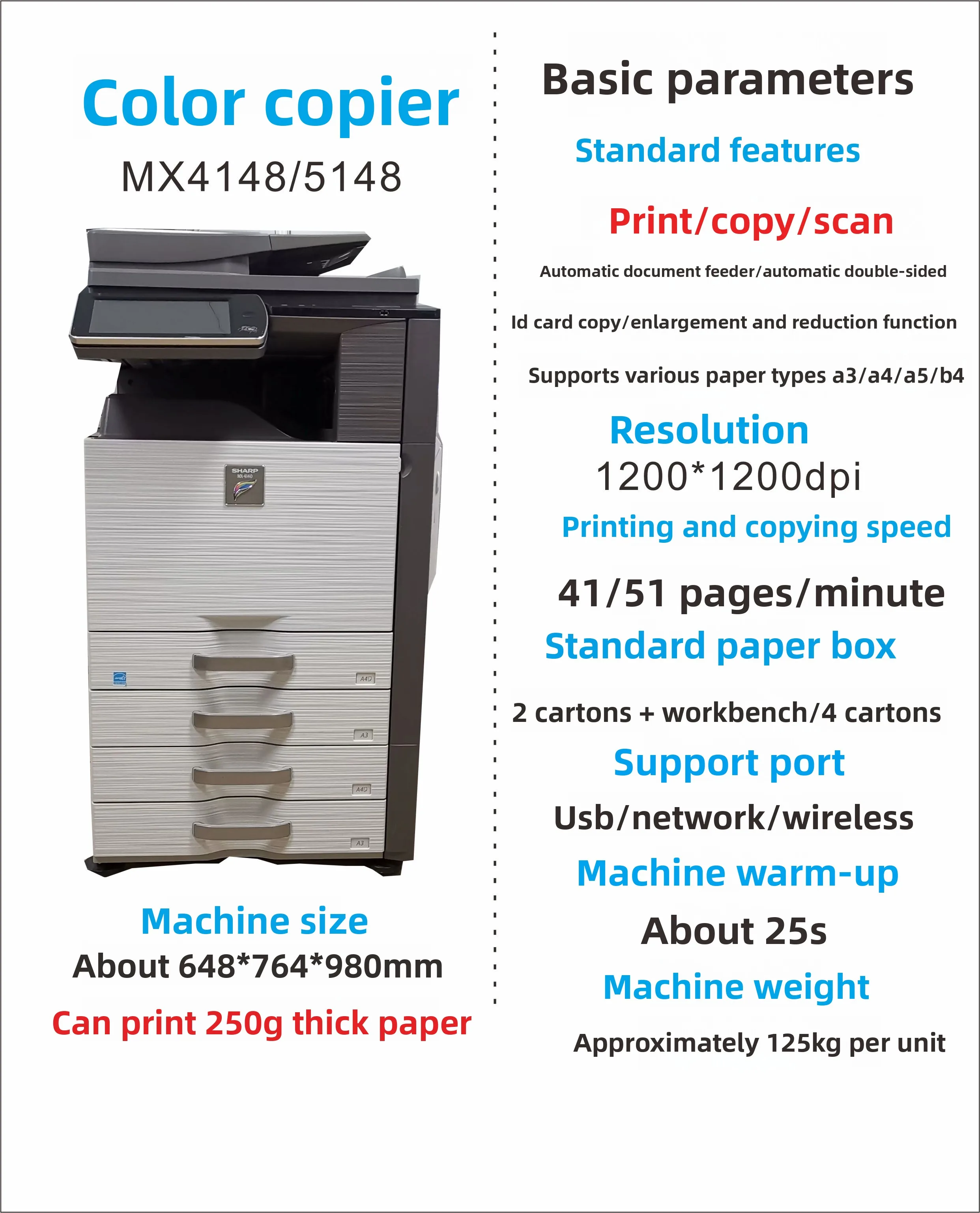 For A3.4082.3148.3114 5148 4081 6081 3070 Laser Color Printer Copier ...