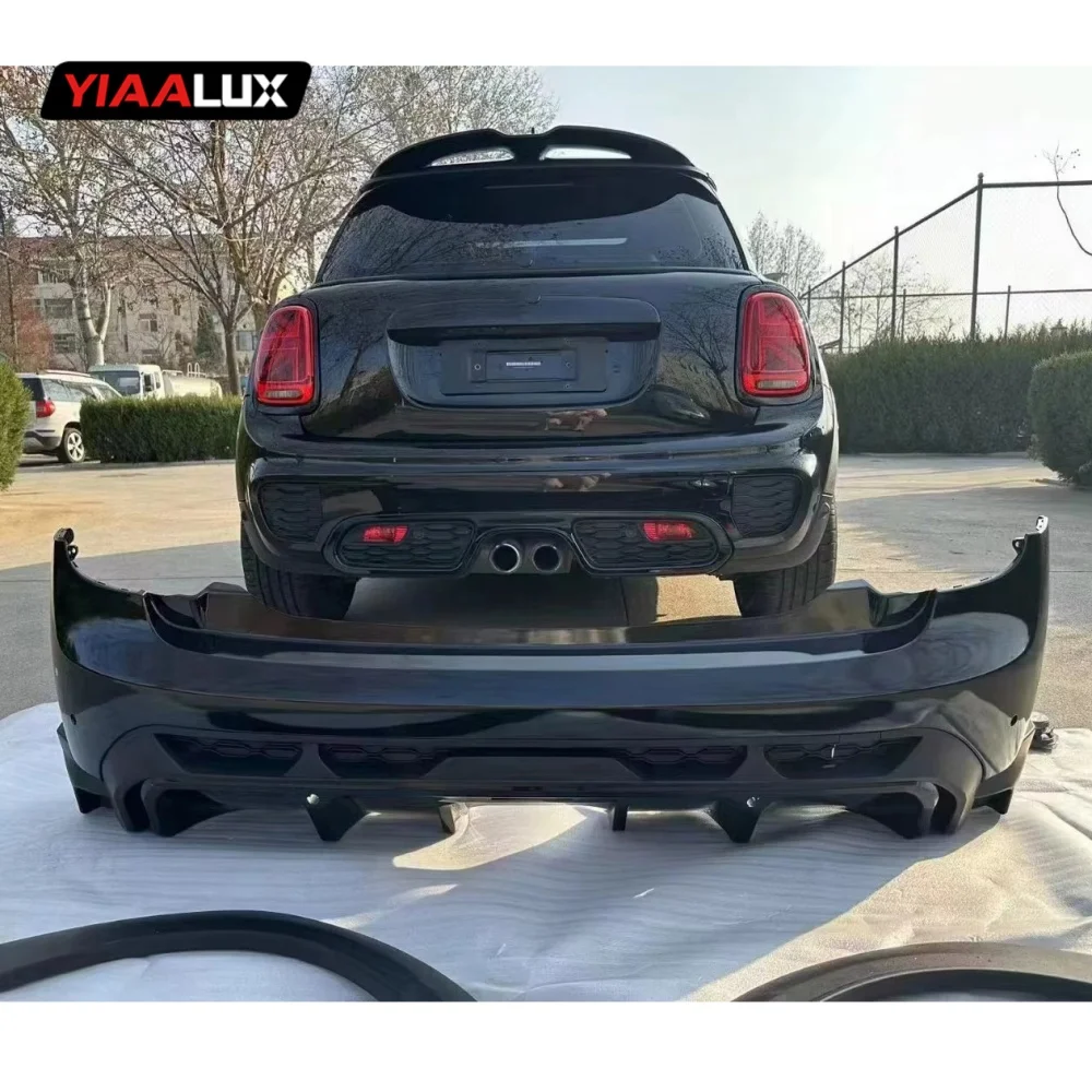 Front Rear Bumper Set Old to New Version Body Kits for BMW MINI Cooper F55 F56 Upgrade to 2022 JCW Style Body Kit 2014-2021 factory